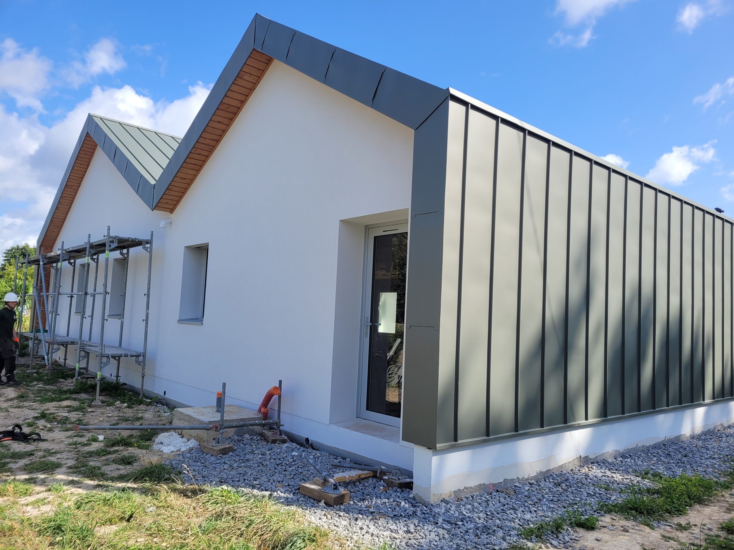 Photo d'un cabinet paramédical, suivi de chantier Vincent Bizien Maitre d’œuvre à Rohan